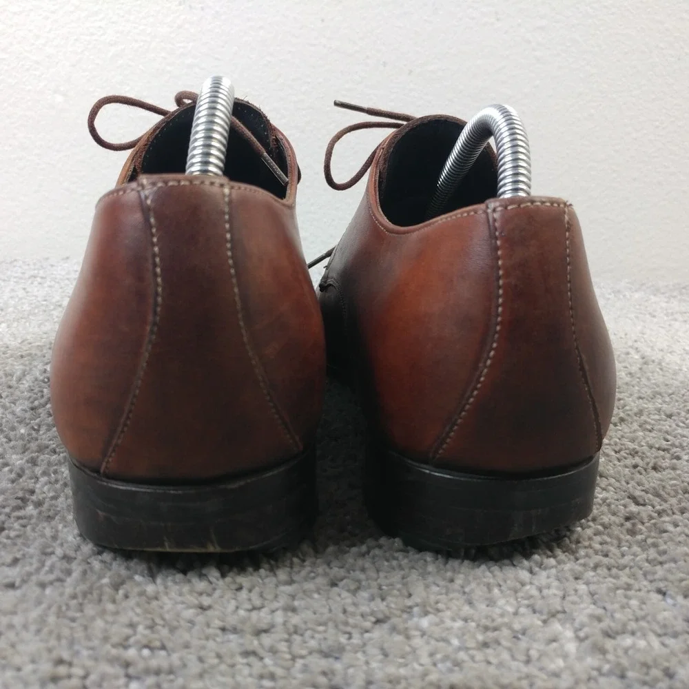 To Boot New York Adam Derrick Mens Size 8 Shoes Brown Leather Lace Up Oxford